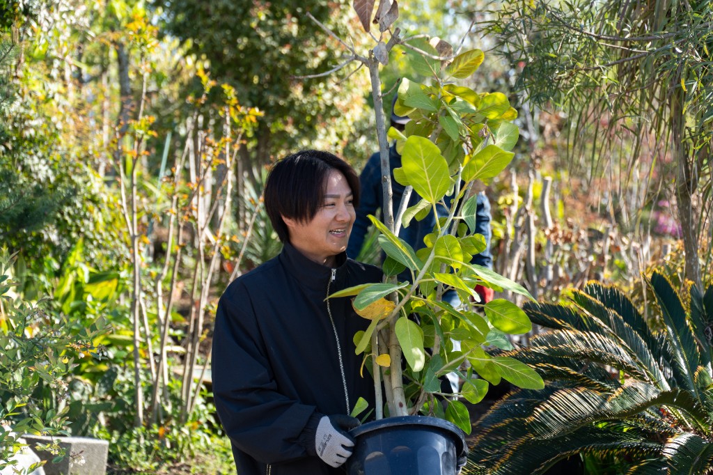 後藤造園のスタッフポートレート